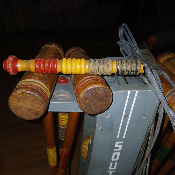 South Bend Croquet Set with Wooden Mallets - Picture 6 of 8